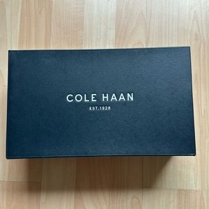 Cole Haan black leather wedge